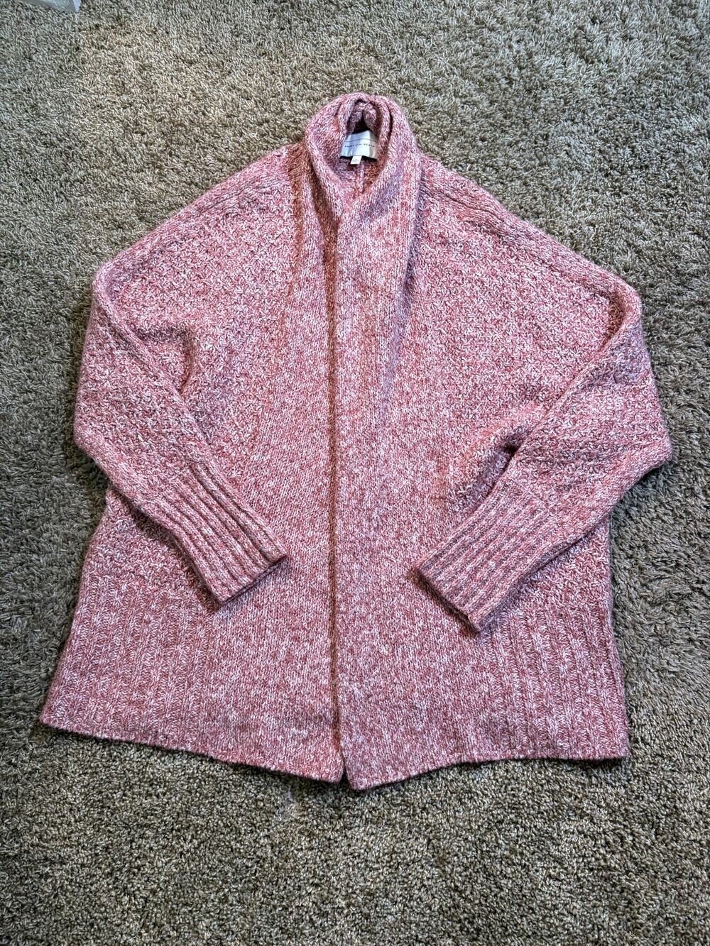 Angel of the North Anthropologie Chauvet Cardigan Sweater Size Small Red